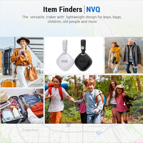 Nvq NF08 Key Finder, Bluetooth Tracker Locator Pairs thumb #2