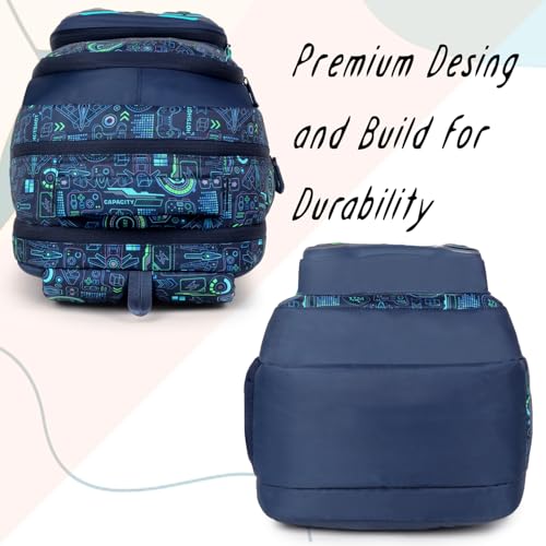 Image of HOT SHOT BAG GAMER 1446|3D EMBOSSED DESGIN|SCHOOL BAG|TUTUION|KIDS & CHILDRENS BACKPACK|WATER RESISTANT|18 INCH|FOR BOYS & GIRLS|32 LITERS BACKPACK