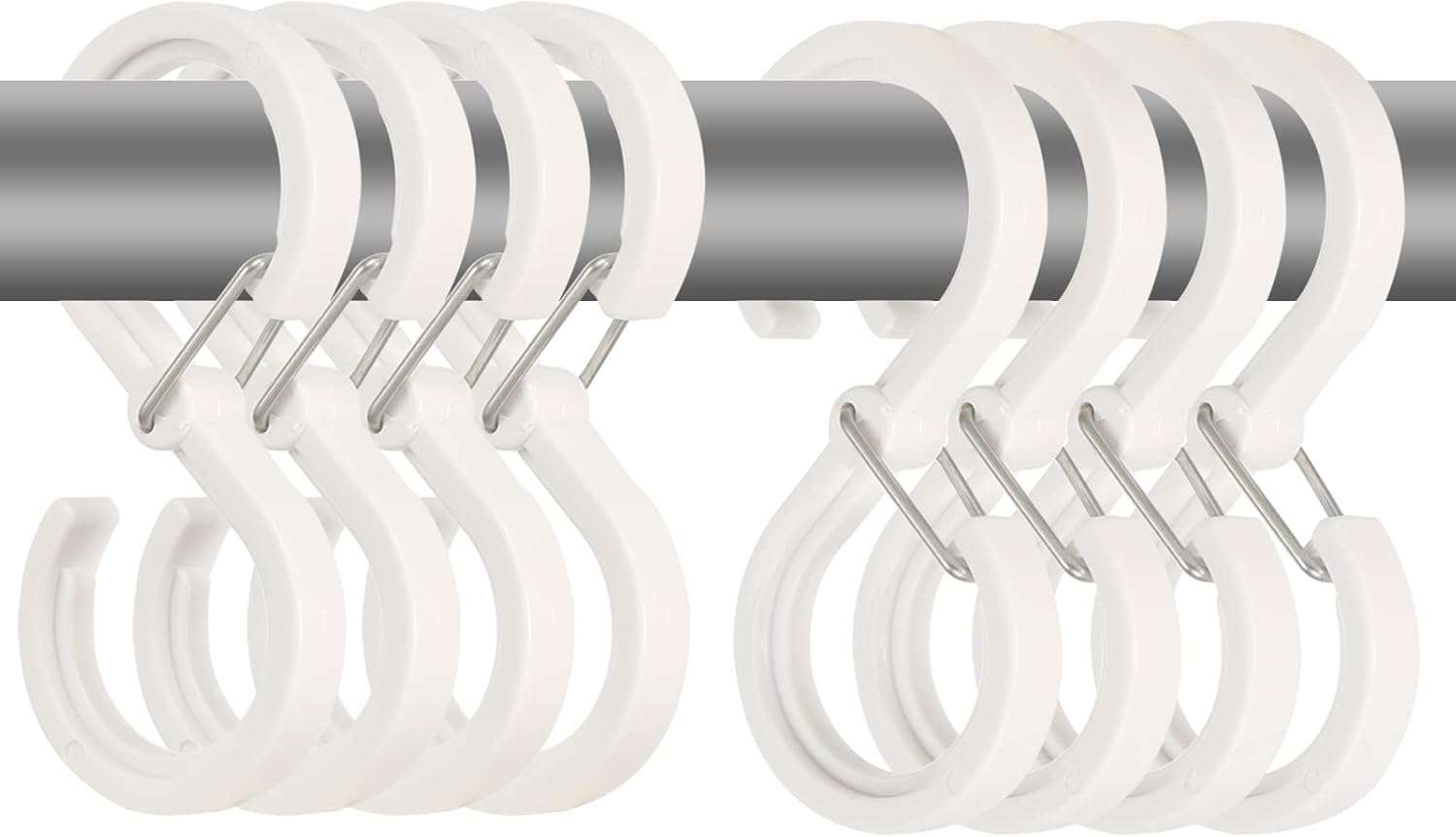 Command M Designer Haken, Weiß 16 Haken 20 Streifen Offene