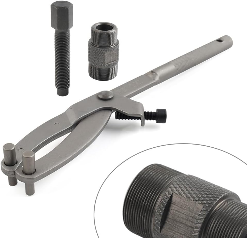 Chcury1 Adjustable Flywheel Clutch Spanner Wrench Socket Hub 24MM 27MM Magneto Tool Iron For GY6 JH70 SG50 CG25 50cc-150cc Motorbike