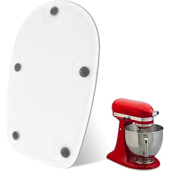 Gleitbrett Kompatibel mit KitchenAid 4.5-5 Qt 43L - 48L K chenmaschine Acryl Gleitmatte f r K chenger te Standmixer Gleiter Unterlage Zubeh r zum leichter Bewegen des Mixers