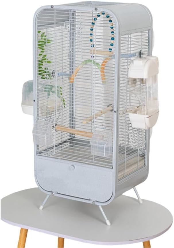 鳥かご HOEI 465オカメ ホワイト （46．5×46．5×58cm