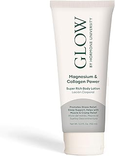 Sponsored Ad - Glow Botanica - Magnesium Lotion with Collagen - Magnesium Cream - Bedtime Routine Sleep Lotion - The Highe...