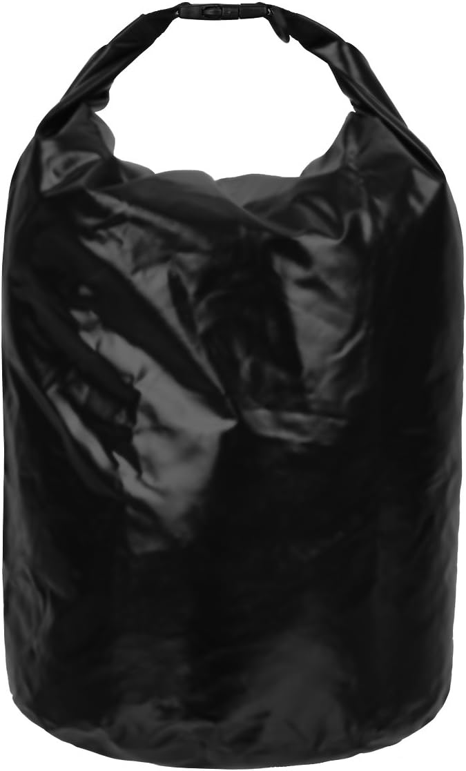 Dry Bag in Black, 100% Waterproof, Sturdy & Long-Living, 38 litres | Waterproof Bag, Storage Bag, Backpacking Sack