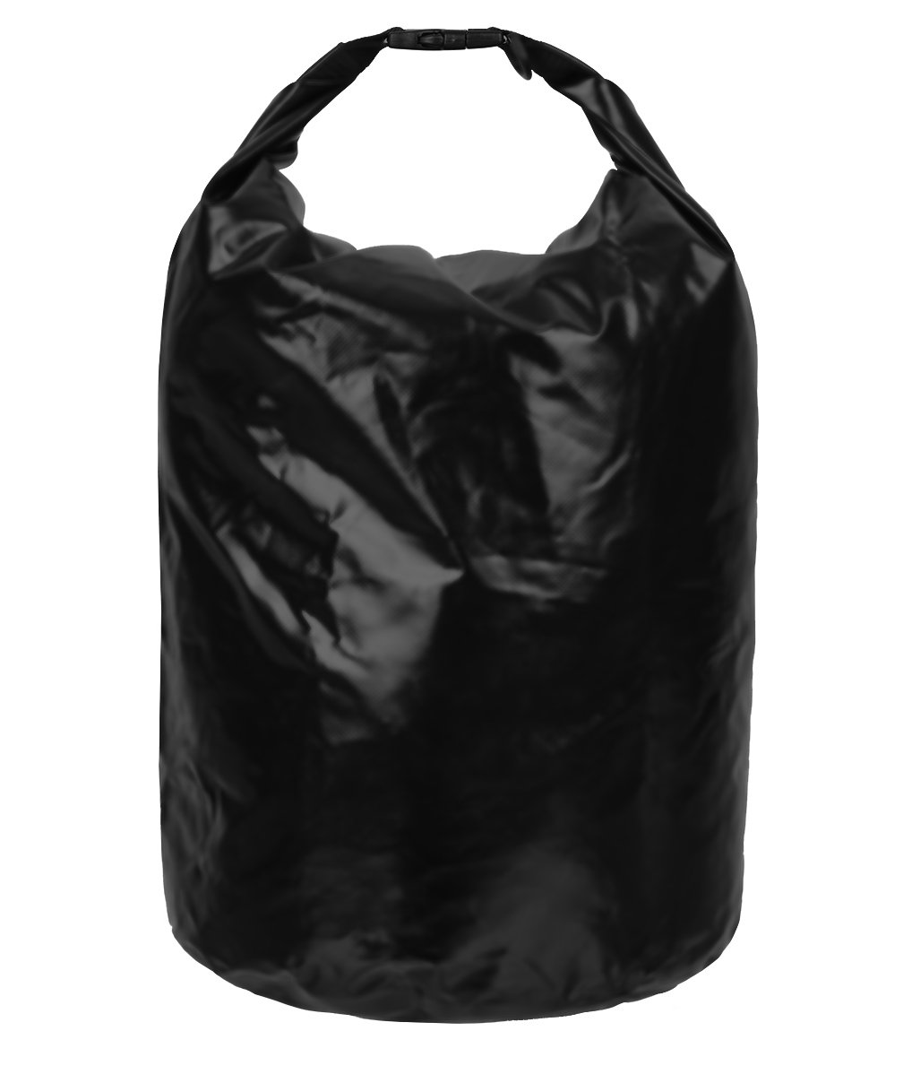 SWISSONA Dry Bag in Black, 100% Waterproof, Sturdy & Long-Living, 38 litres | Waterproof Bag, Storage Bag, Backpacking Sack