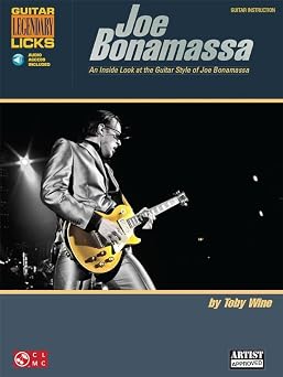 Joe Bonamassa Legendary Licks - An Inside Look at the Guitar Style of Joe Bonamassa Book/Online Audio Guitar Legendary Licks