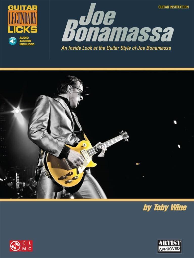 Joe Bonamassa Legendary Licks. Guitar Solo. Includes Audio Online (Guitar Legendary Licks)
