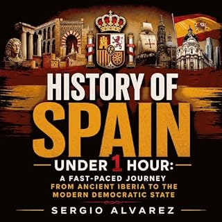 History of Spain Under 1 Hour: A Fast-Paced Journey From Ancient Iberia to the Modern Democratic State cover art
