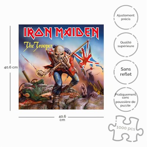 ZEE Productions Iron Maiden: Iron Maiden The Trooper 1000 el. [Puzzle] – vue 2