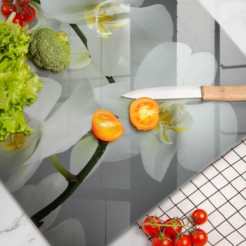 Planche à découper induction Wallfluent 80x52 cm contre les rayures de vos plaques