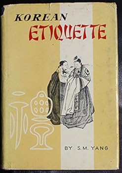 Hardcover Korean etiquette Book