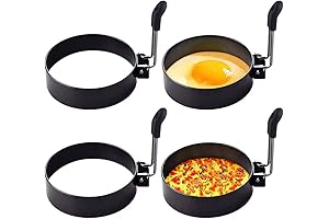 YEVIOR Round Circle Egg Cooker Rings