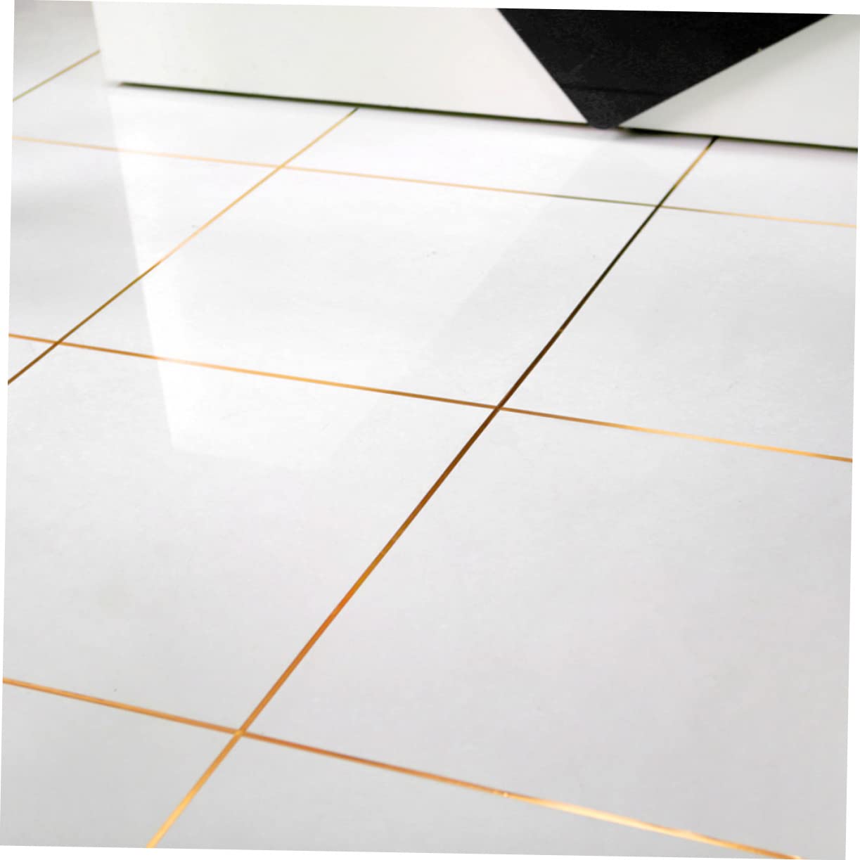 HOMOCONO Ceramic Tile Seam Filler Stickers Self-Adhesive High Gloss Stickers for Walls and Floors