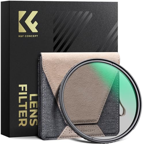 K&F CONCEPT 67mm Circular Polarizers Filter Super Slim with 36 Multi-Layer Coatings, High Definition Circular Polarizing Filter (CPL) Camera Lens Filter (Nano-X PRO Series)