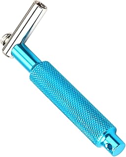 YARNOW Sintonizador de llave de tambor llaves sintonizador de batería llave inglesa tecla de tambor llave de tambor con orejeta cuadrada teclas de tambor de metal afinación de tambor Azul