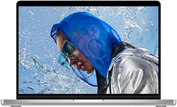 Apple Late 2021 MacBook Pro with Apple M1 Pro chip (14 inch, 16GB RAM, 512GB SSD) Silver (Renewed)