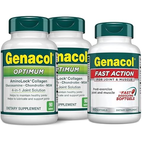 Genacol New Combo for Complementary Action Optimum for Long-Term Support Fast Action for Temporary Joint and Muscle Relief Cover