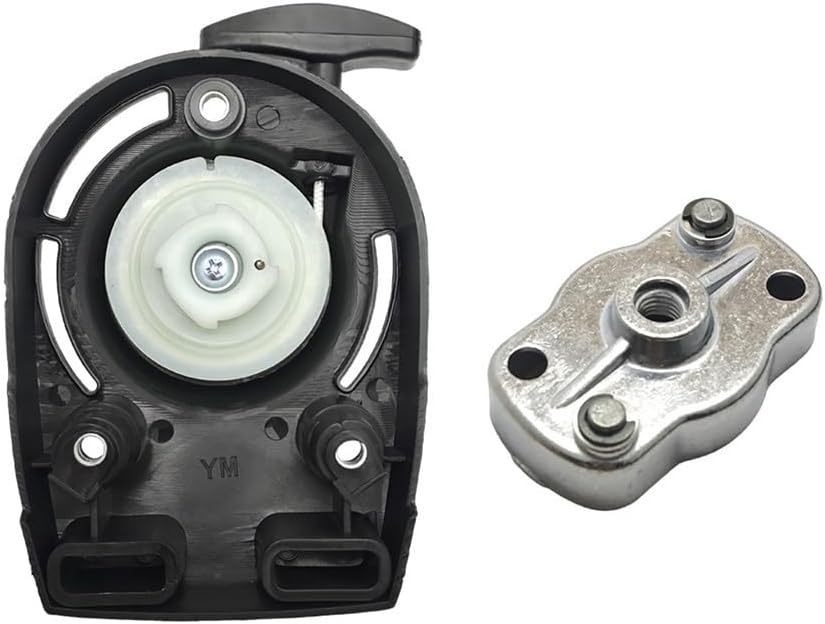 Pull Starter Recoil Start Assembly for GX35 GX35nt HHT35S Lawn Mower Engine Motor 4-Stroke Brush Cutter Engine(Starter and Dial)