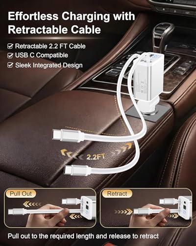 Retractable Charger Type C Cable for Google Pixel 10a 10 Pro Fold XL 9a 9 - image 5