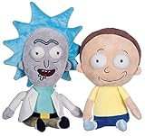 rick original shorts Neu mit Originalität Label Whitehouse Set 2 Plüsch Rick und Morty 25cm Glückliches Lächeln Originale und Offiziere