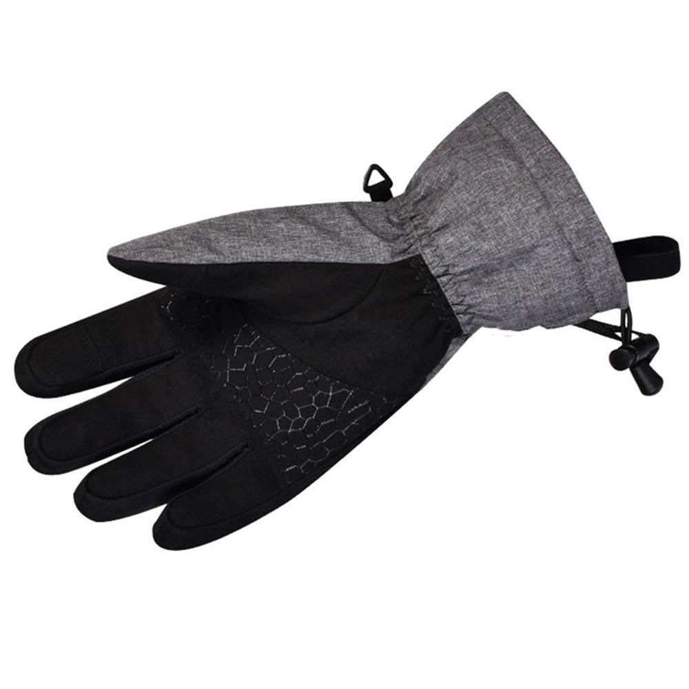 Guantes de Invierno para Hombres y Mujeres, Snowboard, esquí, Guantes de esquí con Pantalla táctil para Hombres y Mujeres, Guantes para Senderismo al Aire Libre
