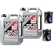 Produktbild 10L Motoröl Liqui Moly Top Tec 4300 5W-30 2x MANNOL Motor Flush ADDITIV