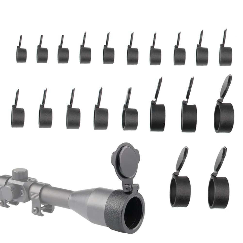 Bumlon Leather Objective Lens Cap,Optical Lens Protective Lids, Spring Protection Cover for Binoculars Telescope Accessories?47MM?