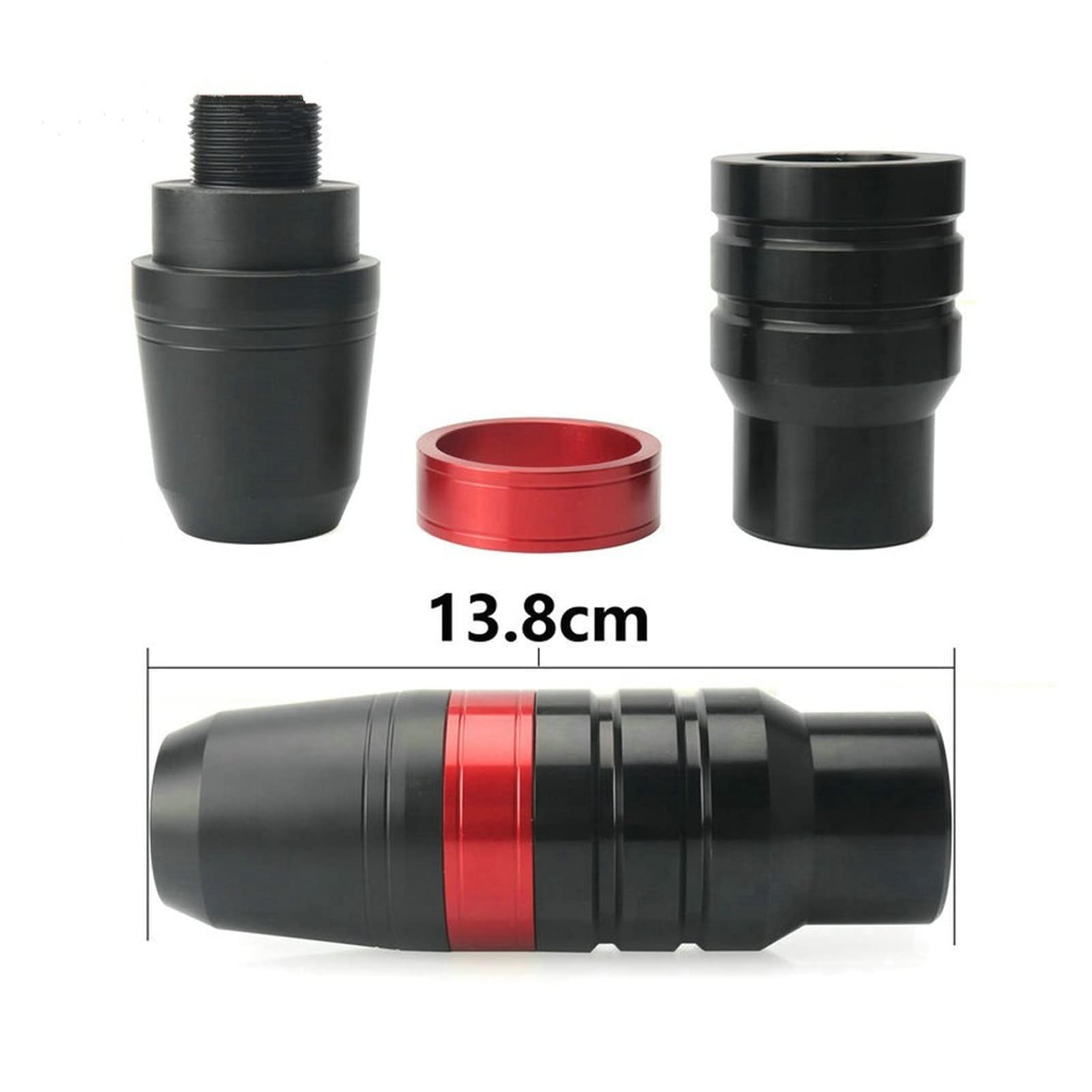 Ochrona przed upadkiem motocykla Dla YAMAHA MT-03 MT03 MT 03 2015 2016 2017 Akcesoria Motocyklowe Rama CNC Klocki Hamulcowe Suwaki Wydechowe Crash Protector (Kolor : Tytan)
