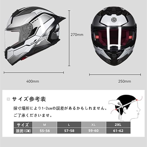 フルフェイス バイクヘルメット フルフェイスヘルメット 男