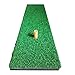 Linjinx 3D Damped Golf Training Mat - Nylon Mini Hitting Pad for Indoor Outdoor Use - Ideal for Home Garden Office Swing Drills Green 18.5 * 70cm