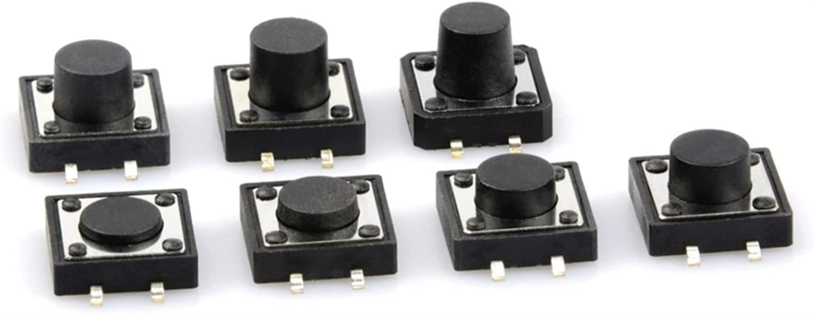 Micro commutateur SMT SMD 12x12x10mm pour circuits imprimés électroniques