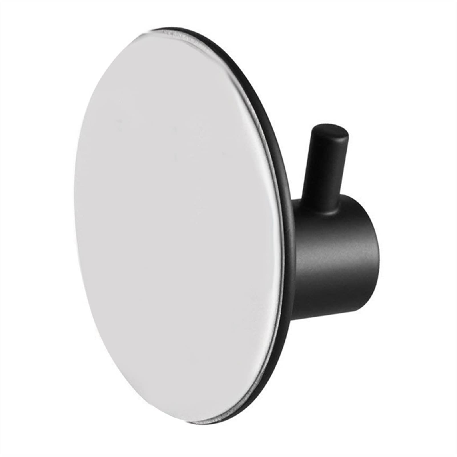 Percheros de Pared Gancho adhesivo, gancho de gancho de gancho de pared negro autoadhesivo, toalla, gancho de acero inoxidable súper pesado Percha pared/Percheros