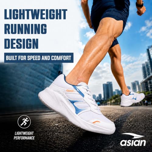 Image of ASIAN Toofan-02 Men's Sports Shoes | Breathable Upper, Steady Grip Sole, Lightweight Shoes for Gym & Daily Use