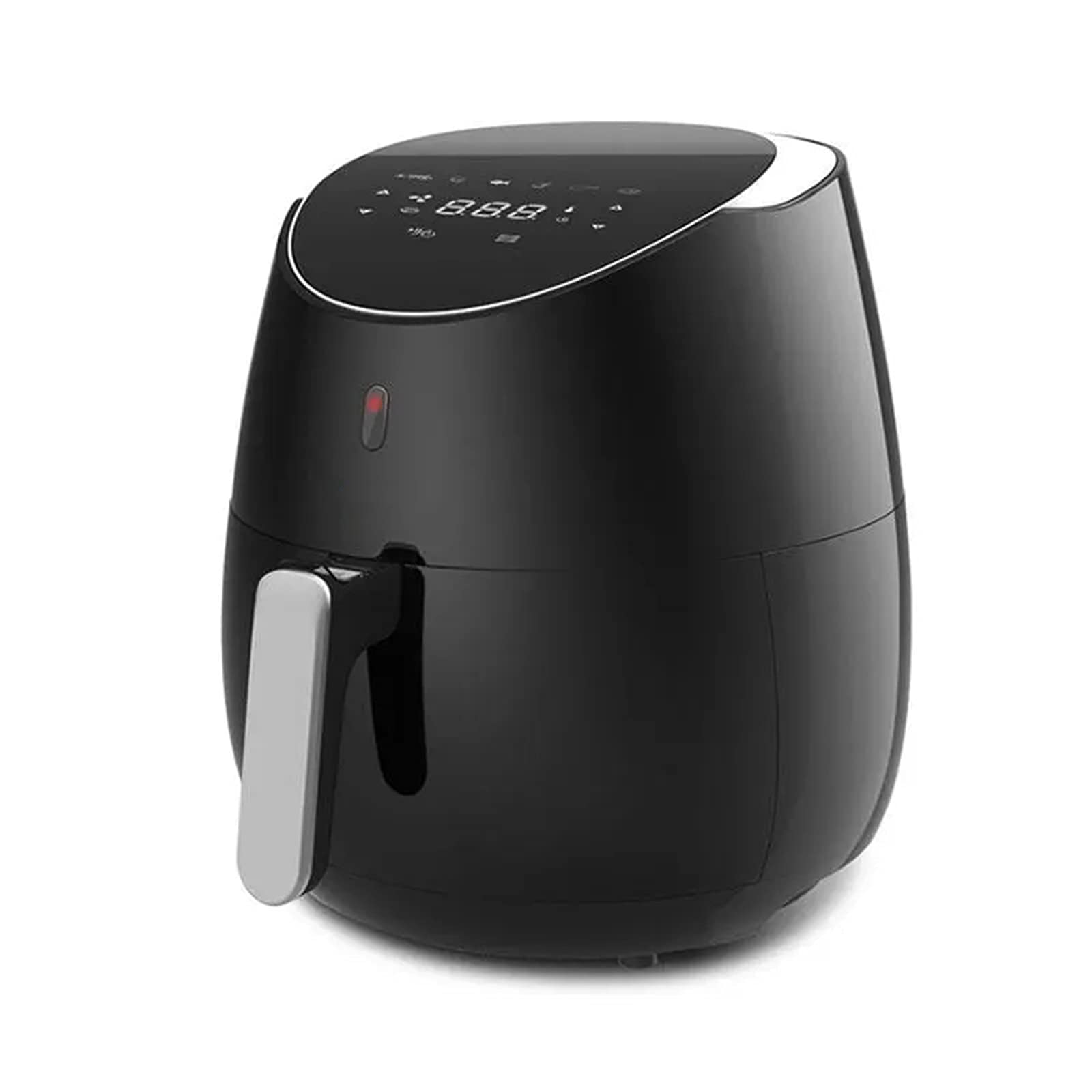 Frytkownica powietrzna Frytkownica powietrzna 5L/2000W Frytkownica powietrzna Beztłuszczowa maszyna do smażenia Frytki Narzędzie do podgrzewania lub grillowania (kolor: czarny, rozmiar: 5 l) (biały 5