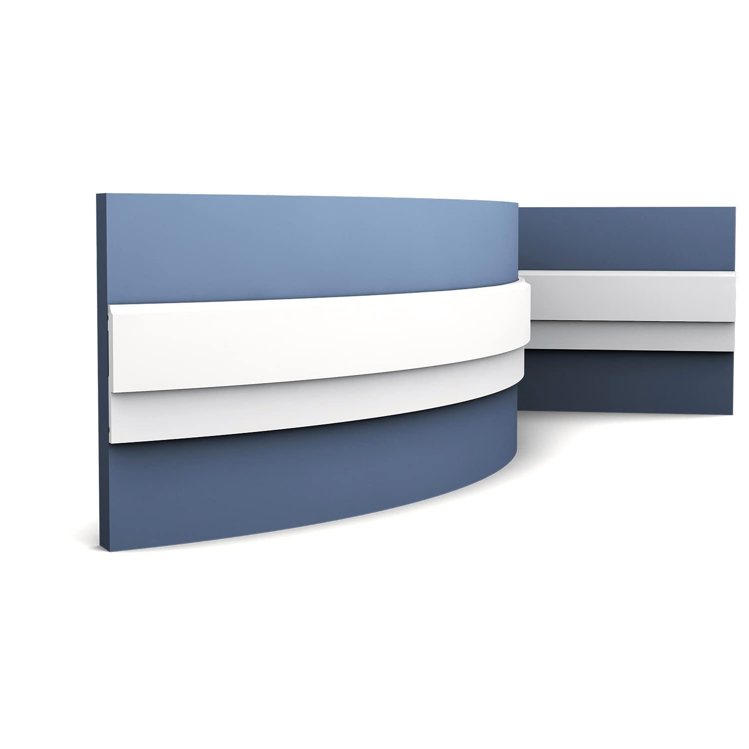 Moulure flexible P9900F Orac courbe parfaite en polyuréthane de 200 cm