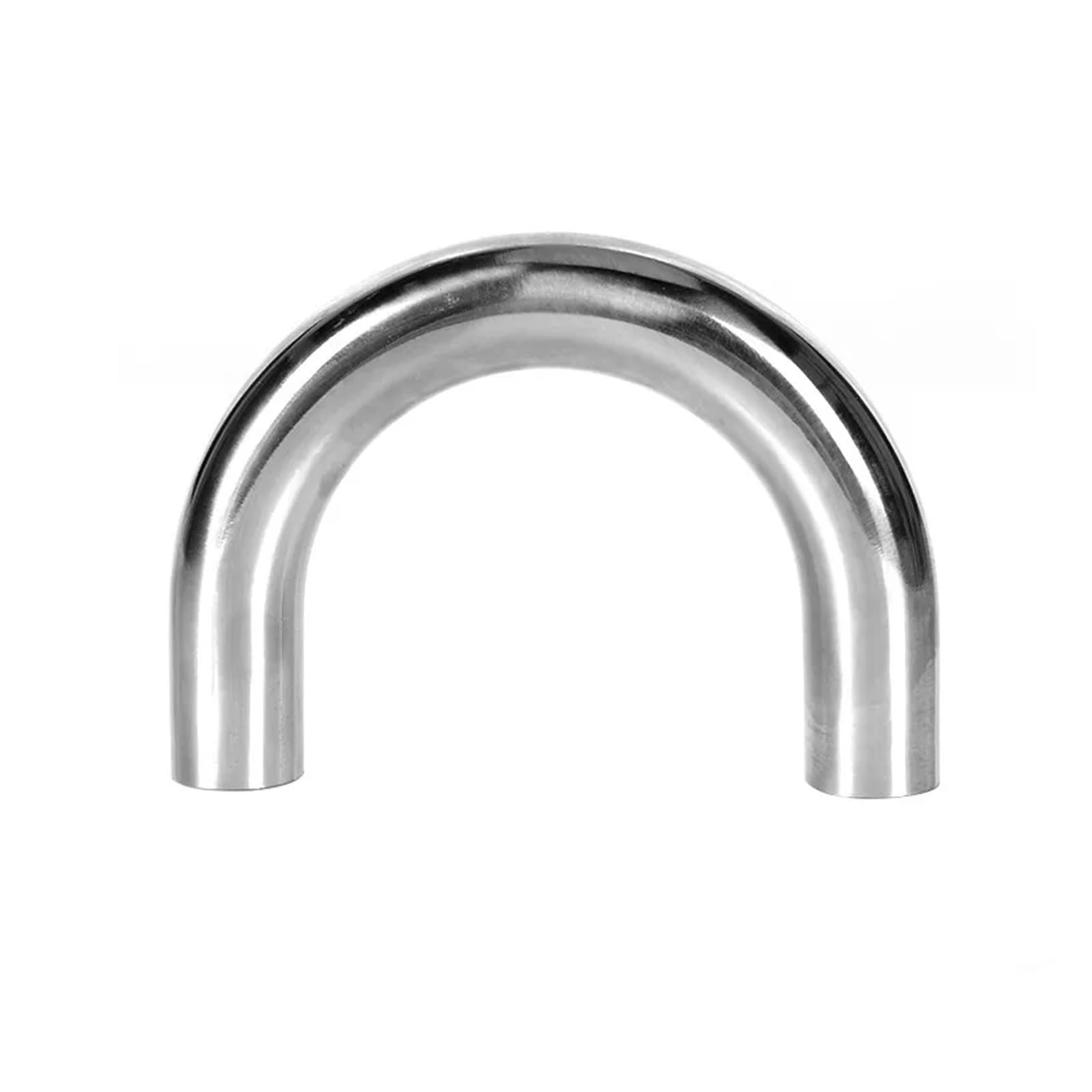 16/19/25/32/38/45/51/57/63/76Mm Codo de soldadura de tubo con curva en U de acero inoxidable 304 de 180 grados (Size : 76mm x 2mm)