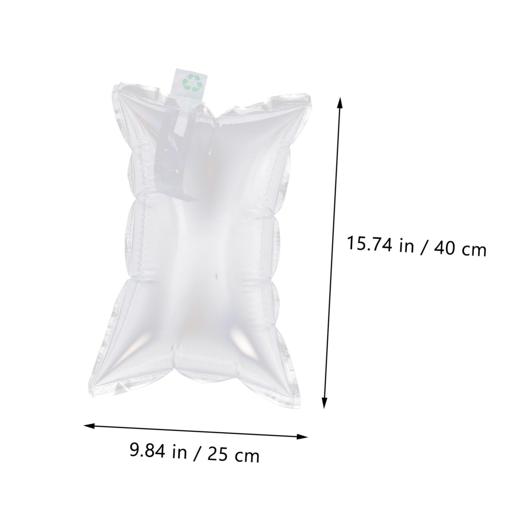 Ciieeo 100 Sacchetti Imballaggio Ad Aria Anti-collisione 25x40 Cm Pellicola Cuscino D’aria Protettiva Riciclabile Per Spedizioni e Imballaggi Fragili