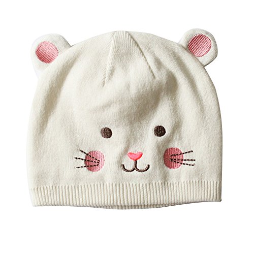 Toubaby and Baby Girl Bonnet Newborn Knit Hats Animal Modeling Cotton Caps 0-4Y