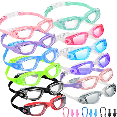 Xuhal 12 Pack Swim Goggles