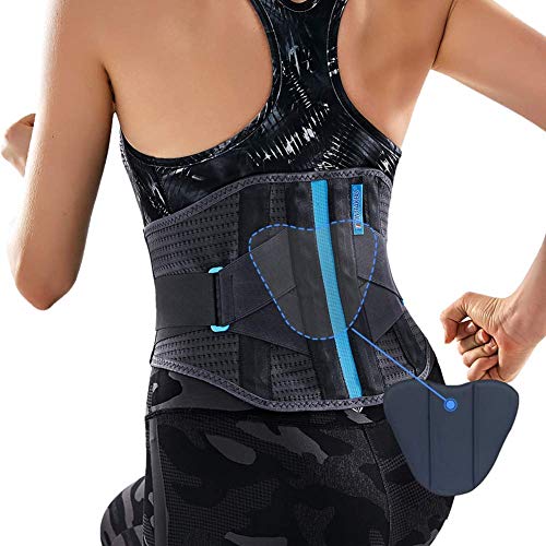Lower-Back-Support-Belt-Fit-Belly-29535-LSO-Back-Brace-with-Maximum-Decompression-PlateAdjustable-Arch-Back-SupportLower-Back-Brace-WRemovable-Lumbar-Pad-for-Men-Women-Herniated-DiscSciatica