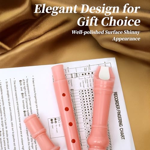 image for Yop-yes Soprano Recorder for Kids Beginners, German Fingering, C Key, 