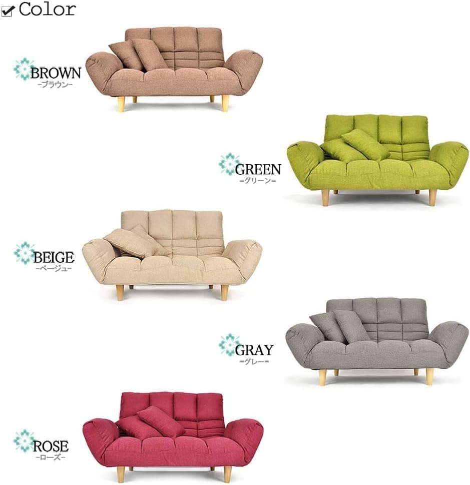 リクライニングカウチソファ 「オルフェ」 ハイバック （クッション付