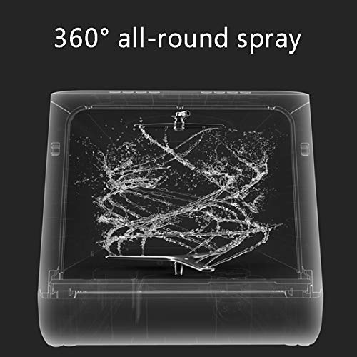 Draagbare Aanrechtvaatwasser, Compacte Vaatwasser Met Vijf Reinigingsmodi En Wasfunctie Voor Zacht Water, Geschikt Voor Thuis En Slaapzaal - Afbeelding 4