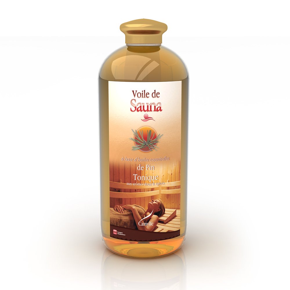 Camylle - Sauna Fragrance Pine - Fragrances Based on Pure and Natural Essential Oils for Sauna - Invigorating with Fresh and Spicy Aromas - 1000ml