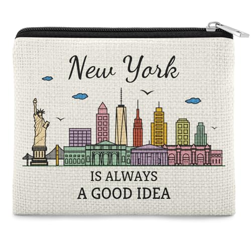 New York Lover Gift NYC Souvenir Coin Purse for Women New York Themed Present for Daughter Sister...