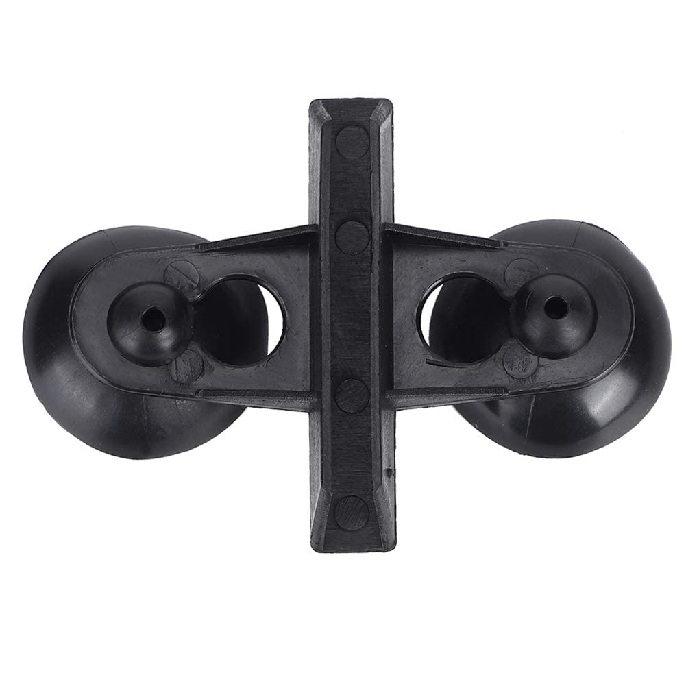 Bandeja Separadora para Acuario, Clip De Separación De Acuario con Ventosa De 40 Piezas, para Acuario(Black)