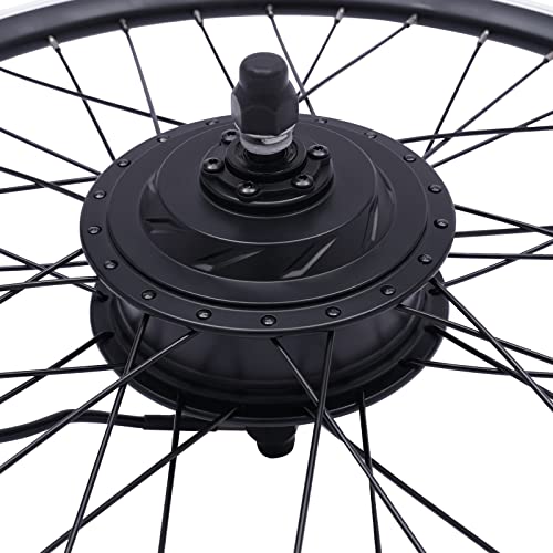 Electric Bicycle Conversion Kit 24″ Front Wheel Ebike Cycling Motor Hub LCD 36V 500W