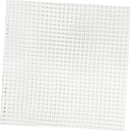 Malla de lona PRETYZOOM para alfombras DIY sin deformaciones ni roturas de rejilla 3