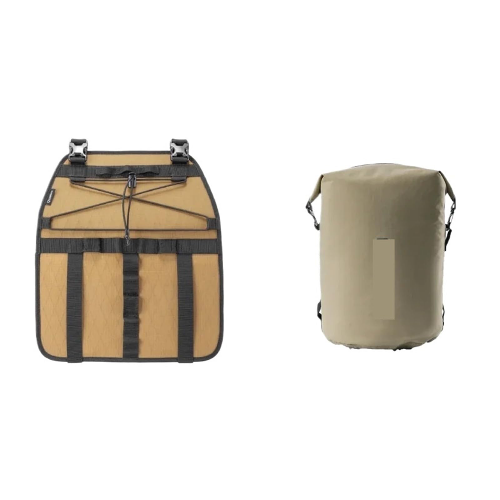 Bolsas for Bicicletas, Juego de Soporte for Manillar, Bolsa Estante compresión Impermeable y Ligera, Compatible con montaña Carretera(Combo 2)