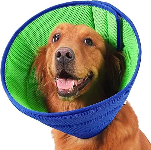 Ecollars Comfortable Recovery Collars & Cones for Medium Large Dogs Adjustable, Stops Licking After Surgery - Image 2